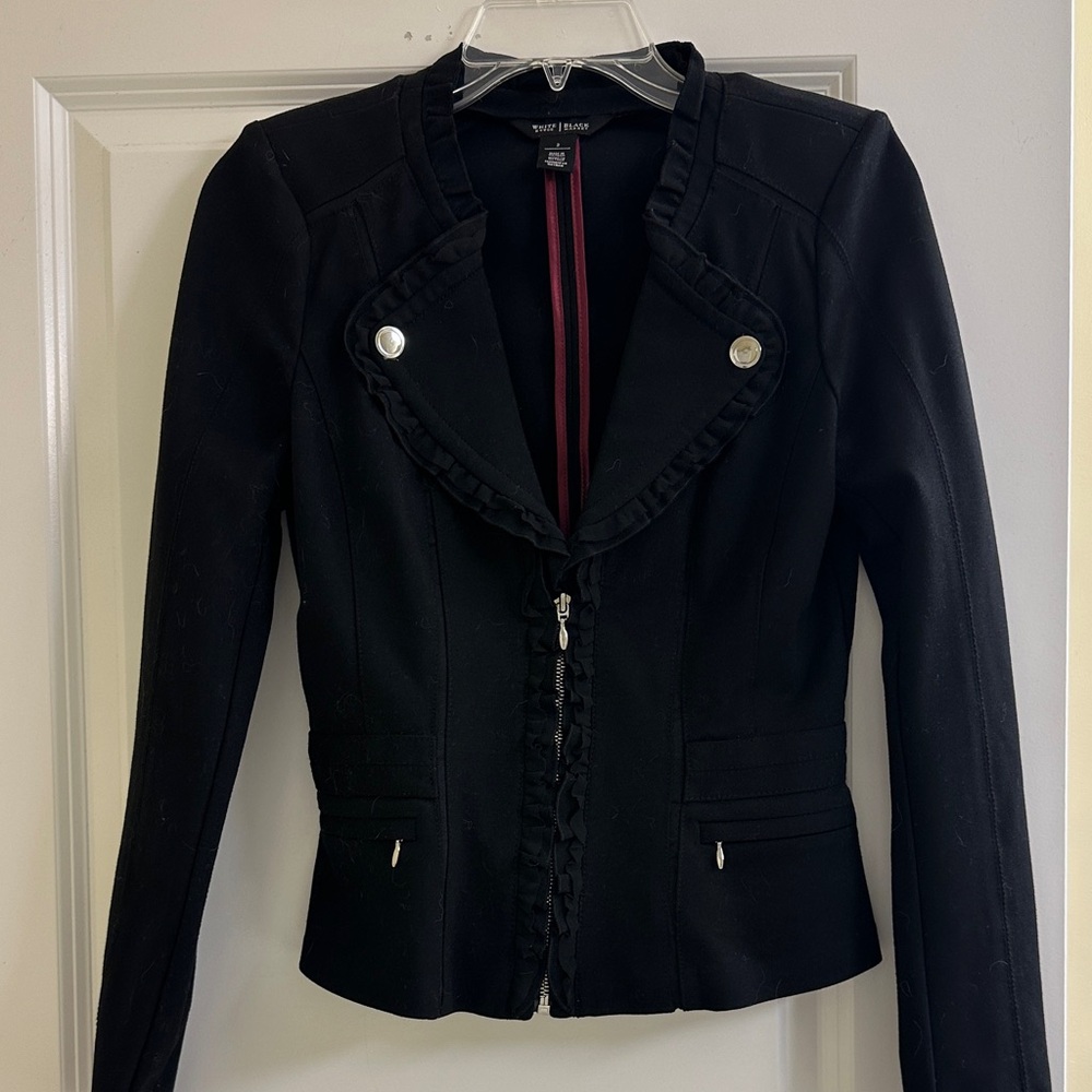 White House Black Market Black Blazer